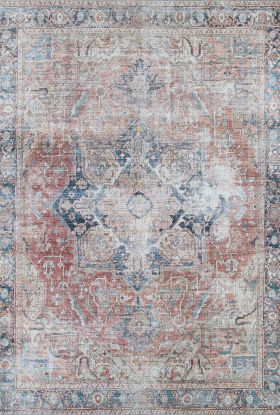 Couristan Pasha Antique Kashan Rust