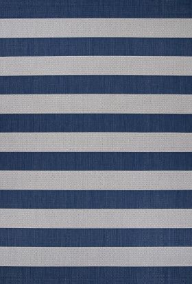 Couristan Afuera Yacht Club Midnight Blue/Ivory