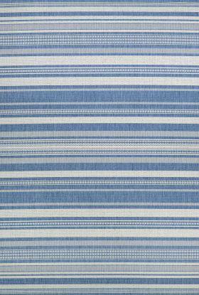 Couristan Recife Gazebo Stripe Champ/Blue