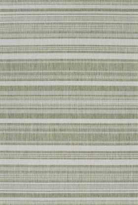 Couristan Recife Gazebo Stripe Sage Leaf/Ivory