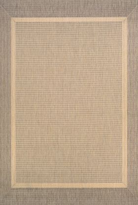 Couristan Recife Stria Texture Natural/Coffee