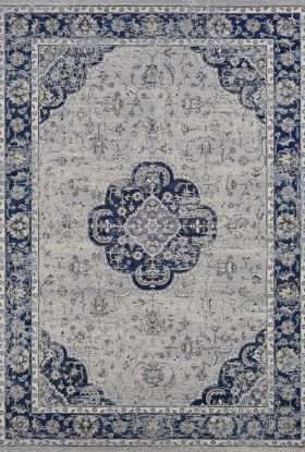 Couristan Sultan Treasures Clover Medallion Indigo