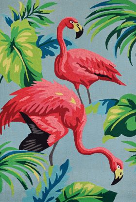 Couristan Covington Flamingos Multi