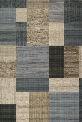 Couristan Everest Geometrics Tan/Teal