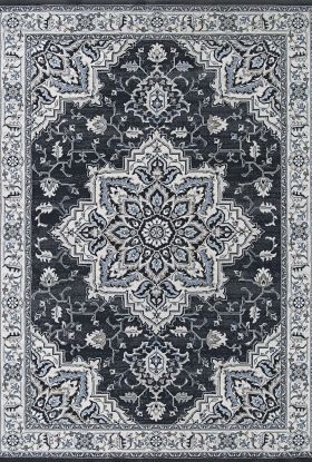 Couristan Sultan Treasures Harish Charcoal