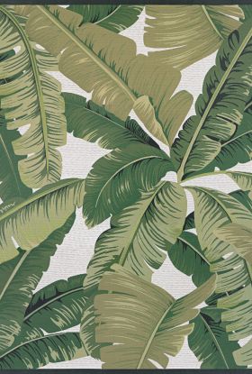 Couristan Dolce Palm Lily Huntr Green/Ivory
