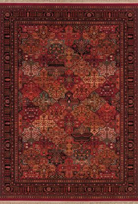 Couristan Kashimar Imperial Baktiari Antique Red