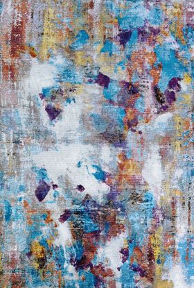 Couristan Gypsy Artists Palette Oyster/Multi