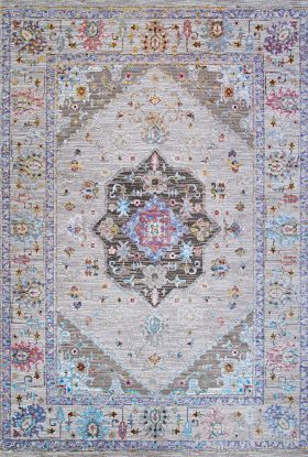 Couristan Gypsy Safavid Bone/Mocha