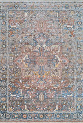 Couristan Halli Kerman Brick-brown-mlt