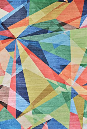 Couristan Rainbow Retro Multi