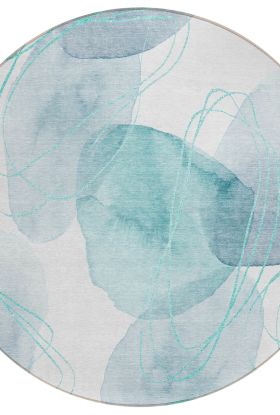 Addison Rugs Chantille Teal 8'0" x 8'0" Round