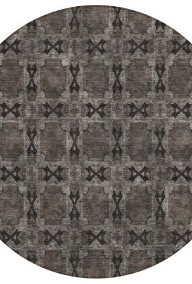 Addison Rugs Chantille Gray 8'0" x 8'0" Round