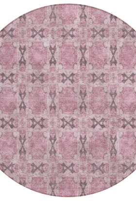 Addison Rugs Chantille Pink 8'0" x 8'0" Round