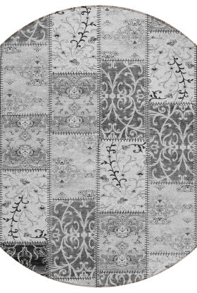 Addison Rugs Chantille Gray 8'0" x 8'0" Round