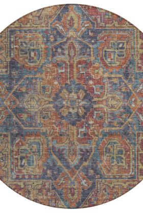 Addison Rugs Chantille Red 8'0" x 8'0" Round