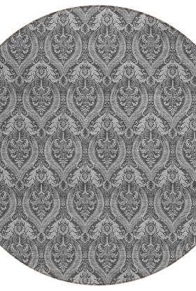 Addison Rugs Chantille Gray 8'0" x 8'0" Round
