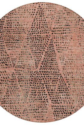 Addison Rugs Chantille Salmon 8'0" x 8'0" Round