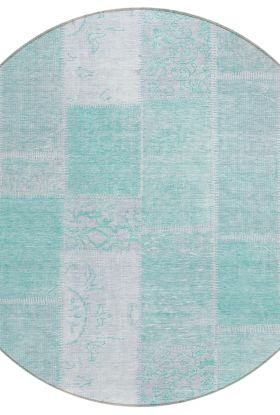Addison Rugs Chantille Aqua 8'0" x 8'0" Round