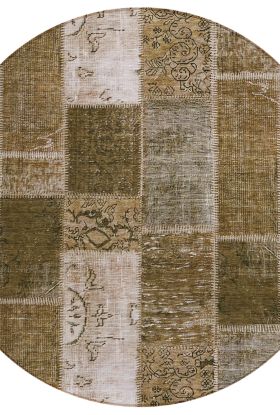 Addison Rugs Chantille Brown 8'0" x 8'0" Round