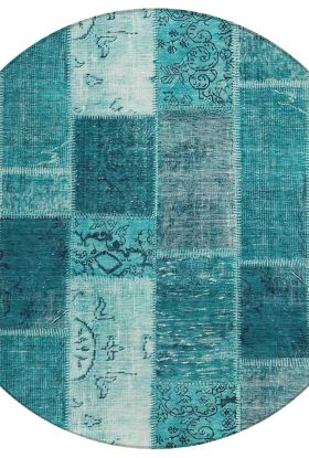 Addison Rugs Chantille Teal 8'0" x 8'0" Round