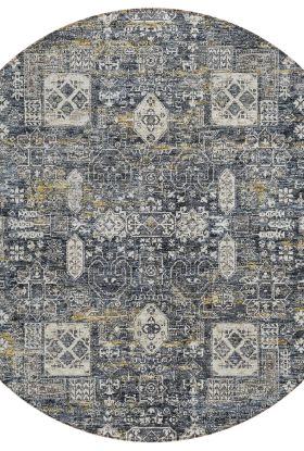 Addison Rugs Chantille Charcoal 8'0" x 8'0" Round