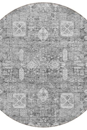 Addison Rugs Chantille Gray 8'0" x 8'0" Round
