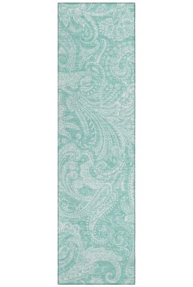 Addison Rugs Chantille Teal 2'3" x 7'6" Runner