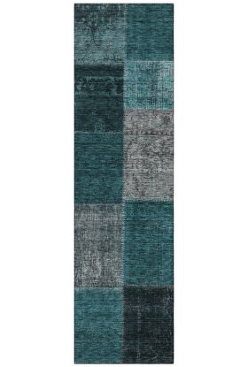 Addison Rugs Chantille Teal 2'3" x 7'6" Runner