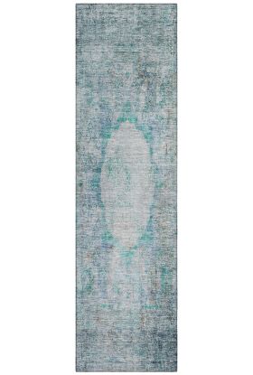 Addison Rugs Chantille Teal 2'3" x 7'6" Runner