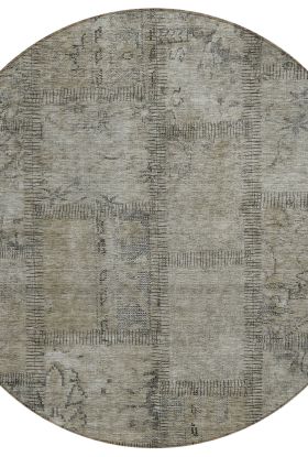 Addison Rugs Chantille Taupe 8'0" x 8'0" Round