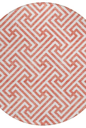Addison Rugs Chantille Salmon 8'0" x 8'0" Round