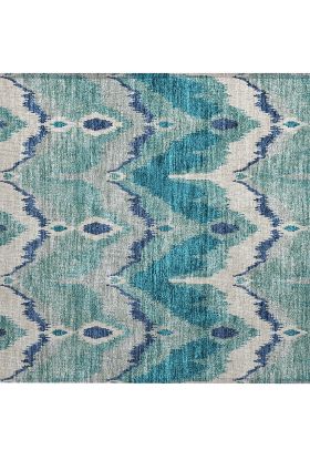 Addison Rugs Chantille Teal 1'8" x 2'6"