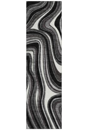 Addison Rugs Chantille Black 2'3" x 7'6" Runner