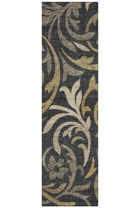 Addison Rugs Chantille Black 2'3" x 7'6" Runner