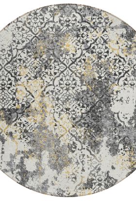 Addison Rugs Chantille Charcoal 8'0" x 8'0" Round