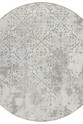 Addison Rugs Chantille Ivory 8'0" x 8'0" Round