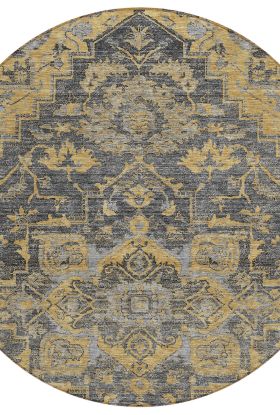 Addison Rugs Chantille Gray 8'0" x 8'0" Round