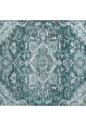 Addison Rugs Chantille Teal 1'8" x 2'6"