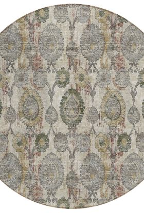 Addison Rugs Chantille Beige 8'0" x 8'0" Round