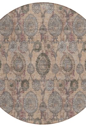 Addison Rugs Chantille Coral 8'0" x 8'0" Round