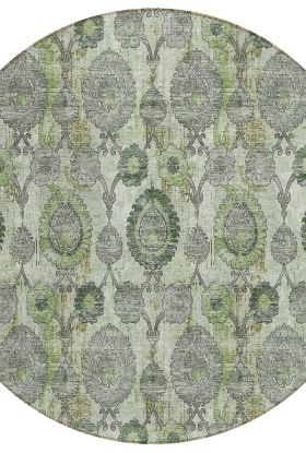 Addison Rugs Chantille Green 8'0" x 8'0" Round