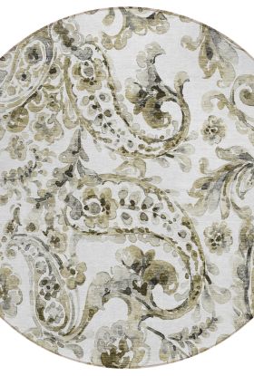 Addison Rugs Chantille Brown 8'0" x 8'0" Round