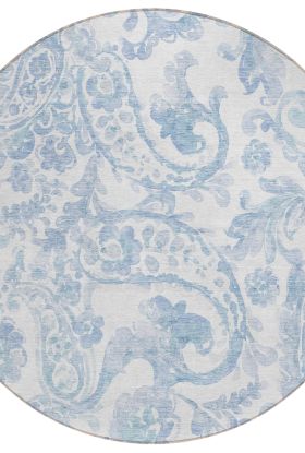 Addison Rugs Chantille Sky 8'0" x 8'0" Round