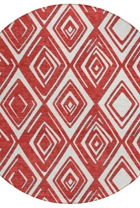 Addison Rugs Chantille Red 8'0" x 8'0" Round