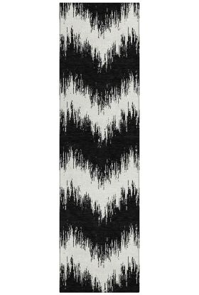 Addison Rugs Chantille Black 2'3" x 7'6" Runner