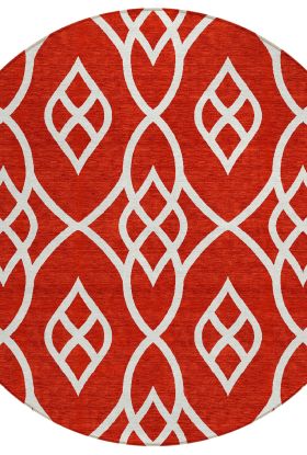Addison Rugs Chantille Red 8'0" x 8'0" Round