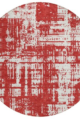Addison Rugs Chantille Red 8'0" x 8'0" Round