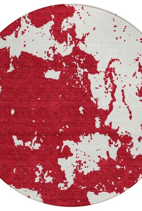 Addison Rugs Chantille Red 8'0" x 8'0" Round