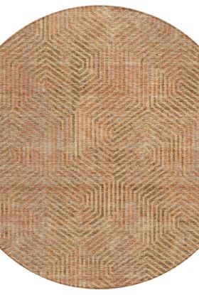 Addison Rugs Chantille Copper 8'0" x 8'0" Round